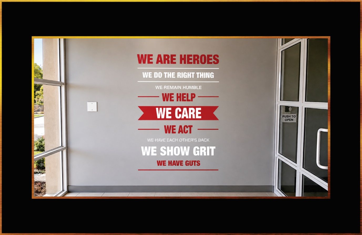 Wall Vinyl example 4 by Steampunk Signs