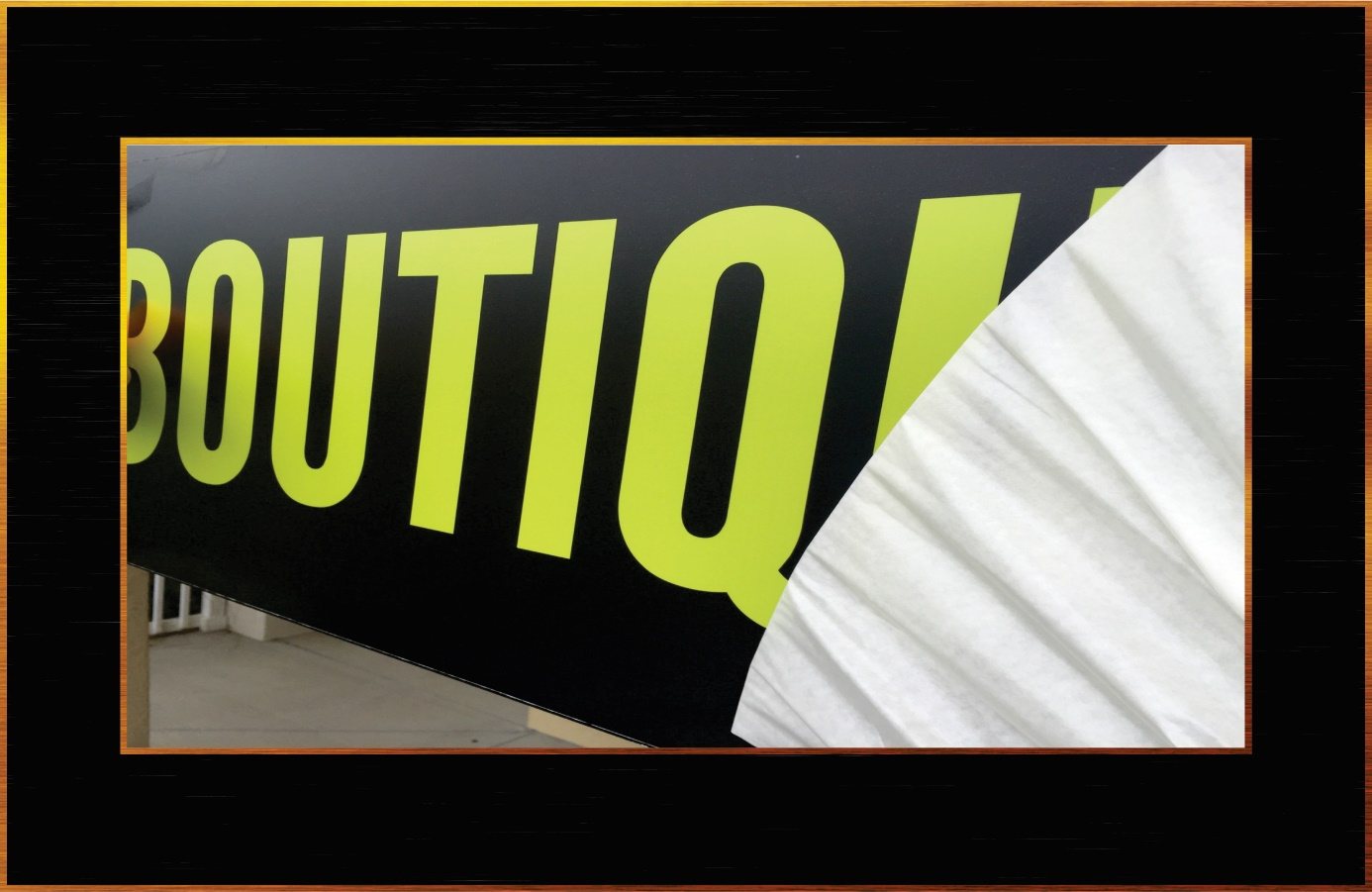 Vinyl Application by Steampunk Signs